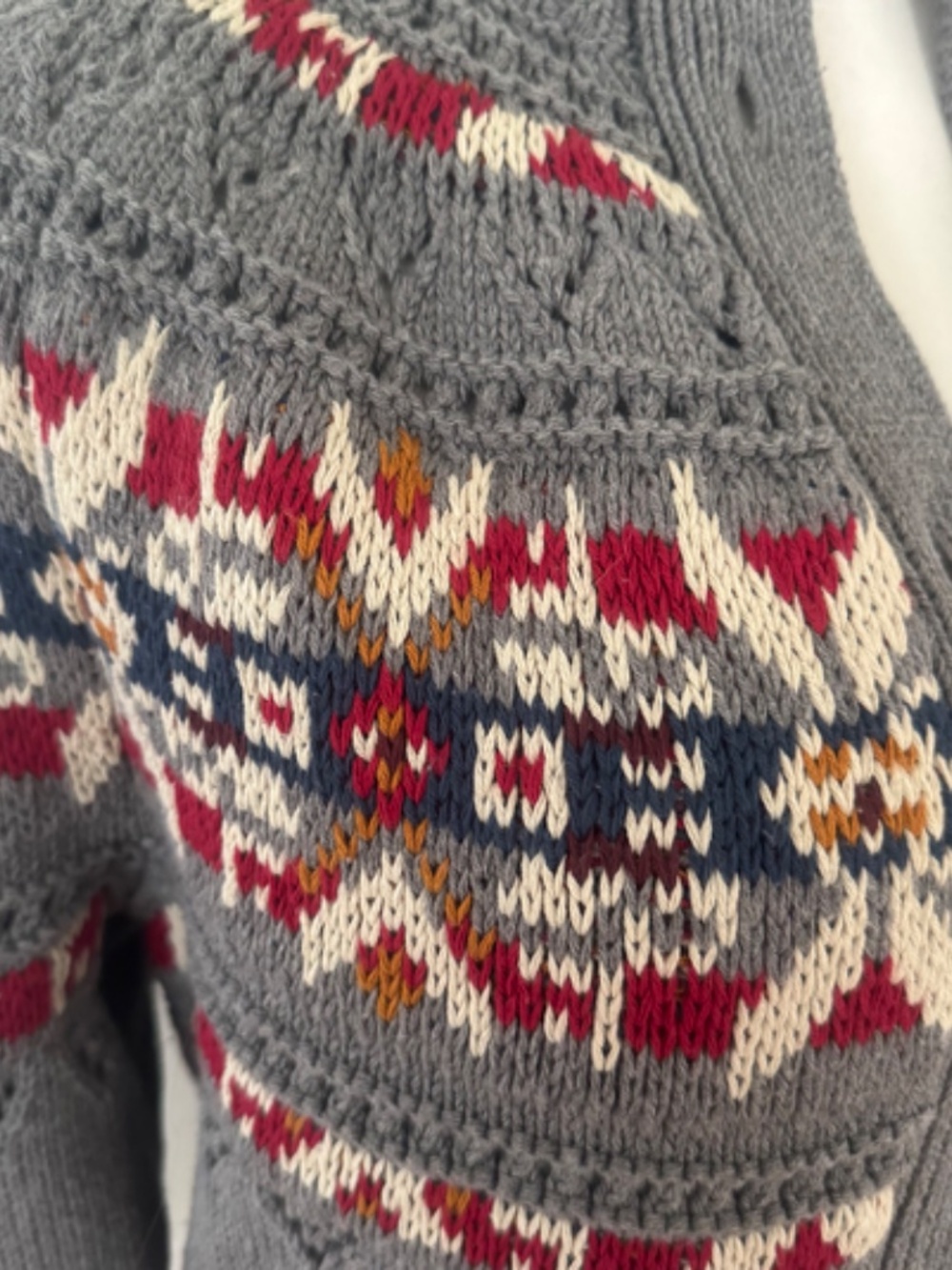 L.L. Bean Signature Cotton Fisherman Sweater - Picture 4 of 8